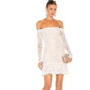 NEW revolve Tyler mini lace long sleeve dress by heartloom